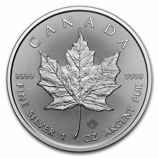 2024 (New) Canadian Maple Leaf Silver1 oz Coin