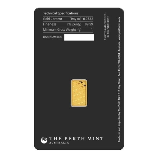 (New) Australian Perth Mint Gold 1 gram Bar - Image 2