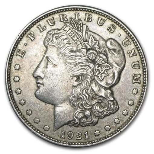 1921 USA Morgan Dollar 90% Silver Circulated Coin