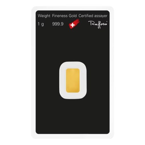 (New) Swiss Argor Heraeus Gold 1 gram Bar - Image 2