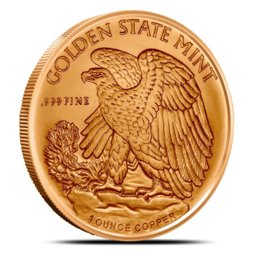 (New)「Walking Liberty」Copper 1 oz Medallion - Image 2