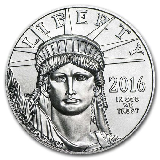 【3 Day Ship】2016 (New) American Eagle Platinum 1 oz Coin