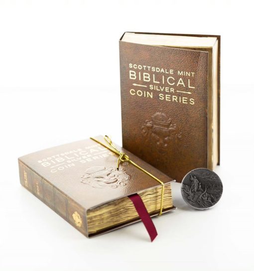 2021 (New) Biblical Series St Paul Shipwrecked Silver 2 oz Antique Proof Coin