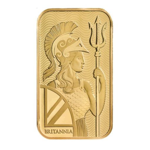 (新品) イギリス「ブリタニア」純金 1オンス バー - 画像 (3)