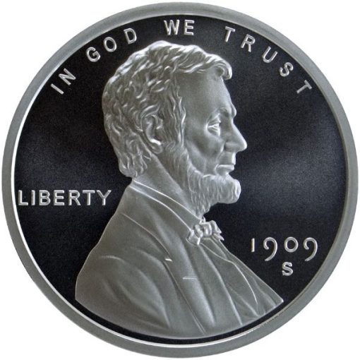 (New) Lincoln Wheat Cent Silver 1 oz Round