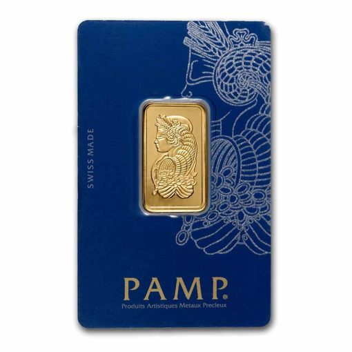 (New) Swiss Pamp Fortuna in Assay Gold 1/2 oz Bar