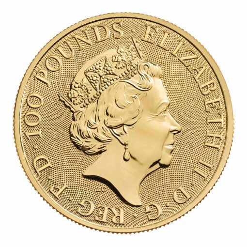 2022 (New) Great Britain The Royal Tudor The Lion of England Gold 1 oz Coin - Image 2