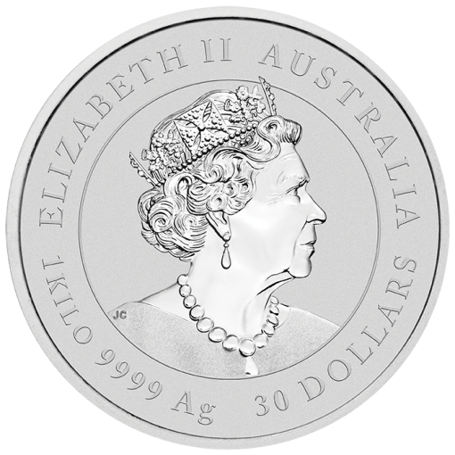 2022 (New) Australian Year of the Tiger Perth Mint 1 Kilogram Silver Coin - Image 2