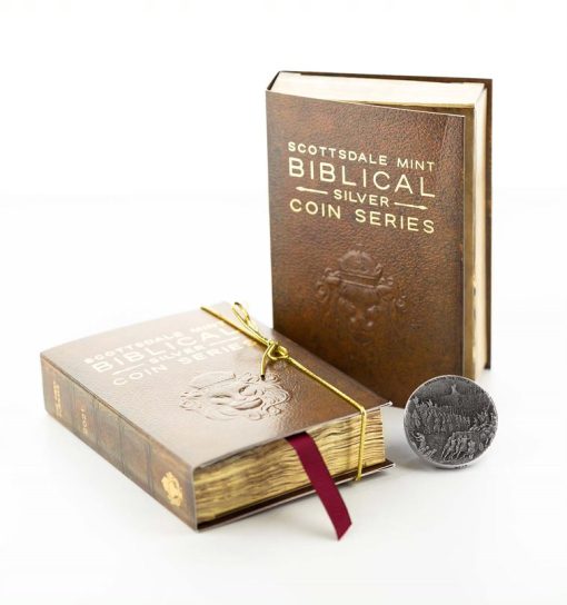 2021 (New) Bible Series Rebuilding The Jerusalem Temple Silver 2 oz Coin - Image 3