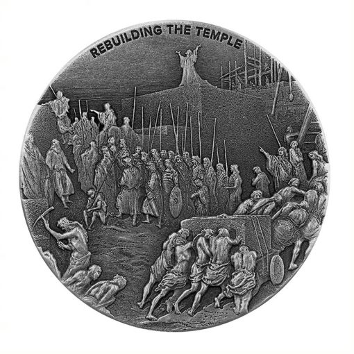 2021 (New) Bible Series Rebuilding The Jerusalem Temple Silver 2 oz Coin
