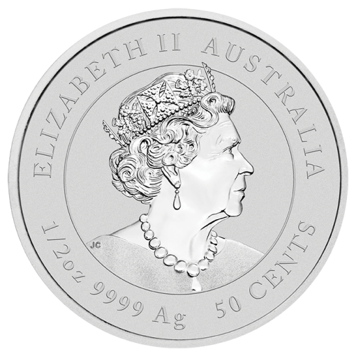 2022 (New) Australian Year of the Tiger Lunar PERTH 1/2 oz Silver Coin - Image 2