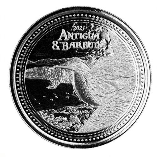 2021 (New) Antigua & Barbuda Frigate Bird Silver 1 oz Coin