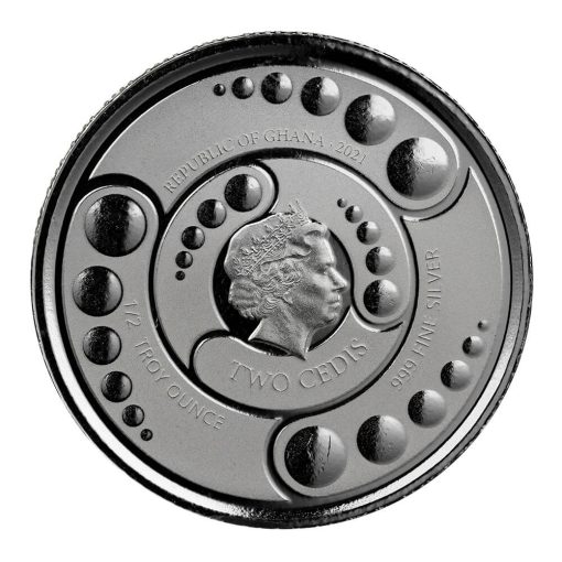 2021 (New) Ghana Alien Silver 1/2 oz Coin 【4 Coin Set】 - Image 5
