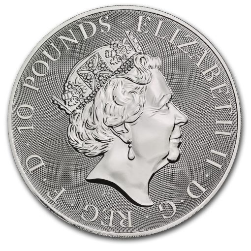 2020 (New) Great Britain Queens Beasts Yale Silver 10 oz Coin - Image 2
