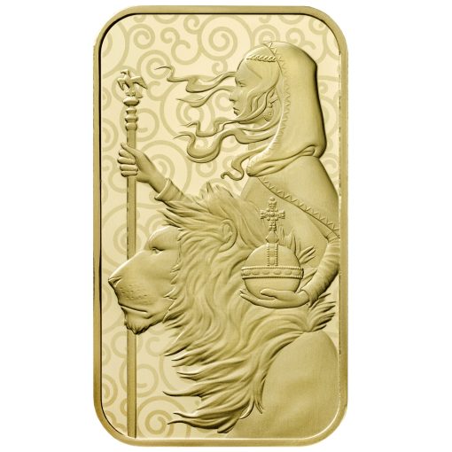 (New) 2021 Great Britain Royal Mint Una and the Lion・1 oz Gold Bar - Image 3
