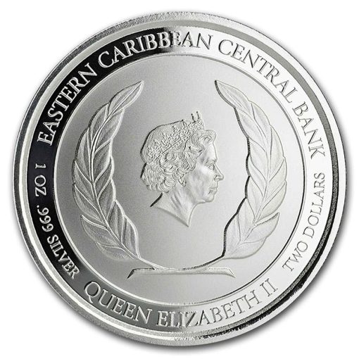 2019 (New) St. Vincent & The Grenadines Seaplane 1 oz .999 Silver Coin - Image 2