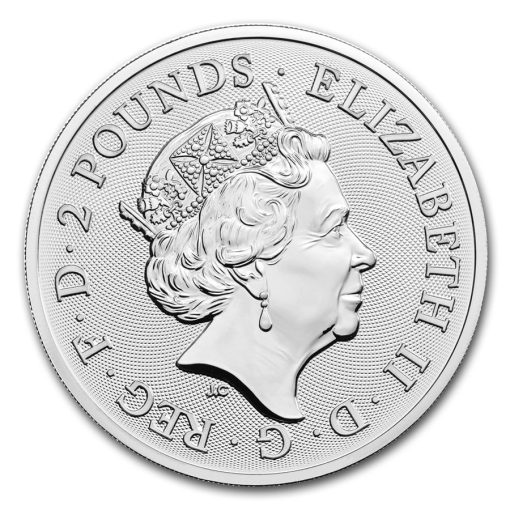 2021 (New) Great Britain「David Bowie」Music Legends 1 oz Silver Coin - Image 2