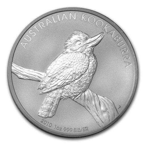 2010 (New) Australia Kookaburra Perth Mint 1 oz Silver