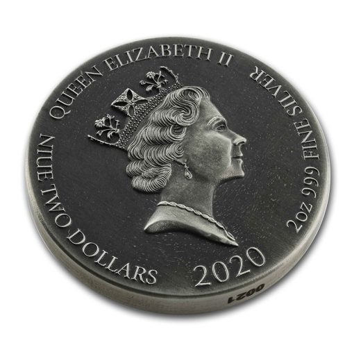 2020 (New) Bible Series Resurrection of Lazarus 2 oz Silver 62.2g Coin - Image 3