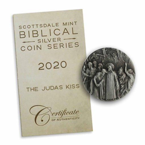 2020 (New) Bible Series The Judas Kiss 2 oz Silver 62.2g Coin - Image 9
