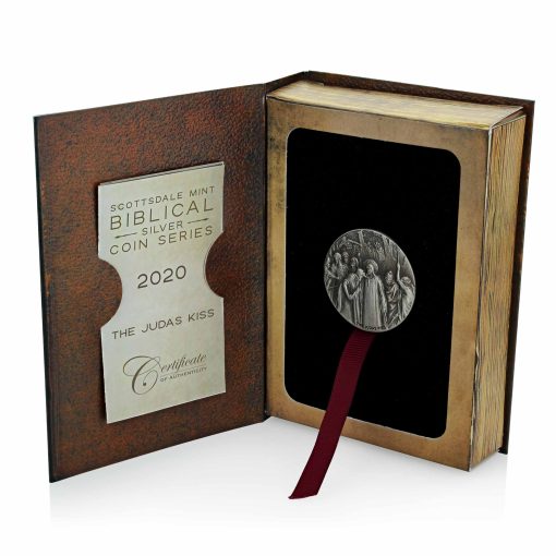 2020 (New) Bible Series The Judas Kiss 2 oz Silver 62.2g Coin - Image 8