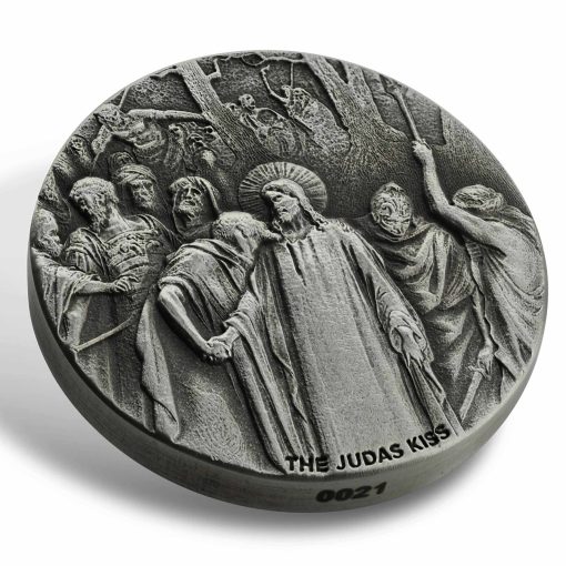 2020 (New) Bible Series The Judas Kiss 2 oz Silver 62.2g Coin - Image 5