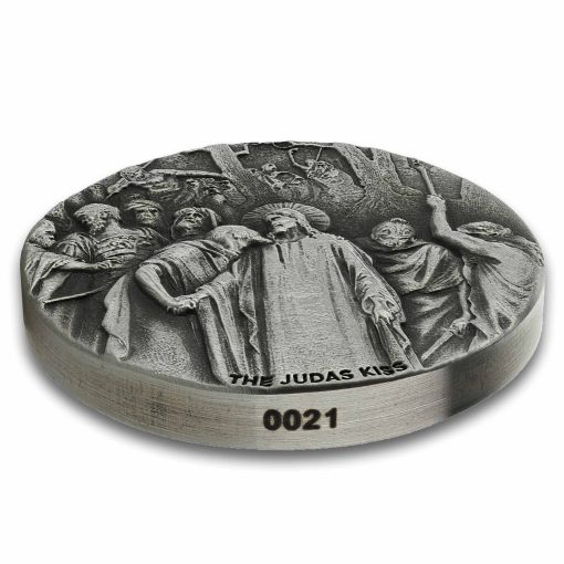 2020 (New) Bible Series The Judas Kiss 2 oz Silver 62.2g Coin - Image 4
