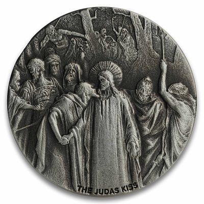 2020 (New) Bible Series The Judas Kiss 2 oz Silver 62.2g Coin