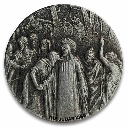 2020 (New) Bible Series The Judas Kiss 2 oz Silver 62.2g Coin