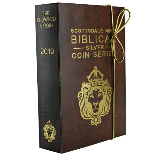 2019 (New) Bible Series The Crowned Virgin 2 oz Silver 62.2g Coin - Image 6