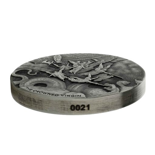 2019 (New) Bible Series The Crowned Virgin 2 oz Silver 62.2g Coin - Image 5