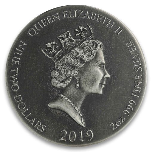 2019 (New) Bible Series The Crowned Virgin 2 oz Silver 62.2g Coin - Image 2