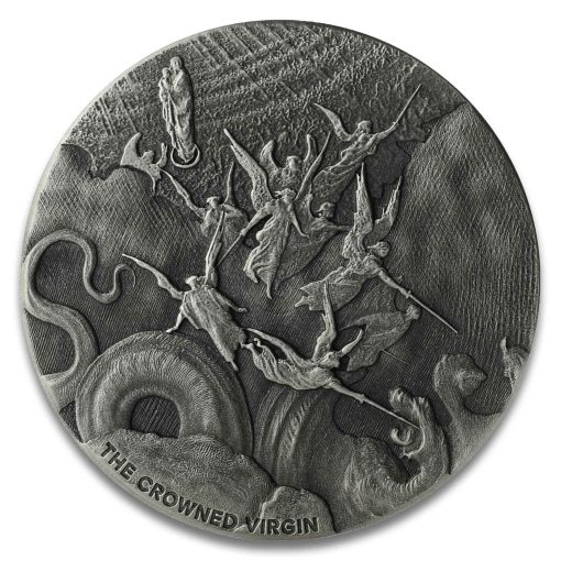 2019 (New) Bible Series The Crowned Virgin 2 oz Silver 62.2g Coin