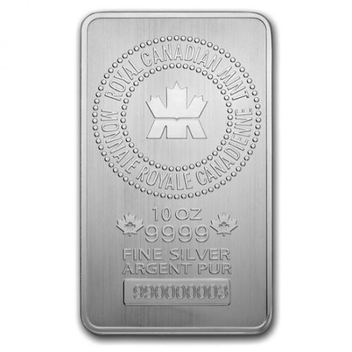 (New) Royal Canadian Mint Silver 10 oz Bar