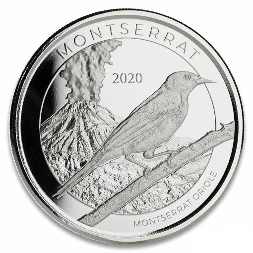 2020 (New) Montserrat Oriole 1 oz Pure Silver
