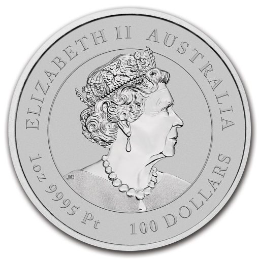 2021 (New) Australia Year of the Ox Platinum 1 oz Coin - Image 2