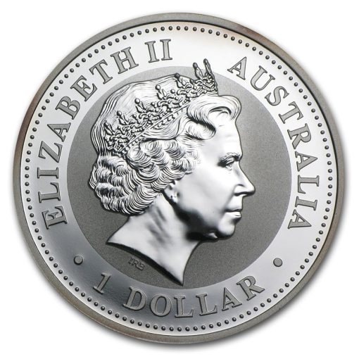 2009年 (新品) オーストラリア「クッカバラ・ワライカワセミ」純銀 1オンス 銀貨 - 画像 (2)