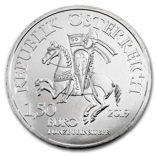 2019 (New) Austria Robin Hood 825 Year Anniversary 1 oz 99.9% Pure Silver Coin in Card - Image 4