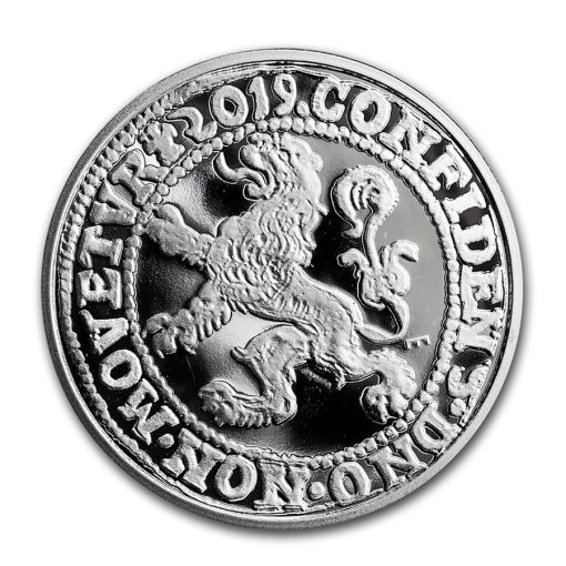 2019 (New) Netherlands Dollar Lion 1 oz Silver Coin in Capsule