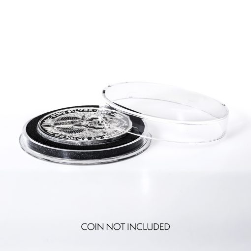 (New) High Quality Acrylic Coin Capsule 2 oz Silver Queen's Beast Series 38mm・1 Capsule - Image 6