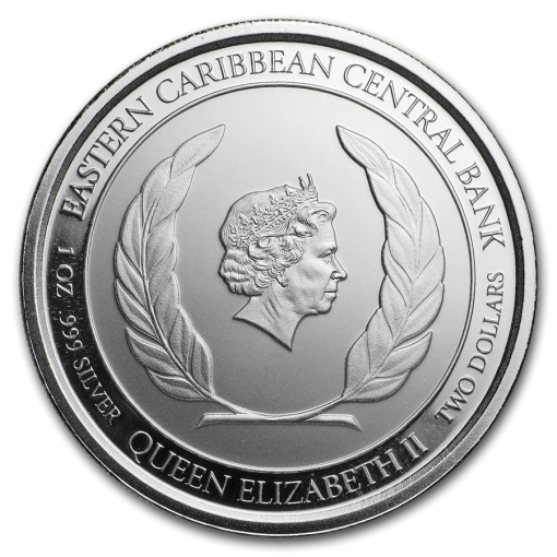 2018 (New) St. Vincent & The Grenadines Seaplane 1 oz .999 Silver Coin - Image 2