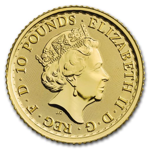 2019年 (新品) イギリス「ブリタニア」純金 1/10オンス 金貨 - 画像 (2)