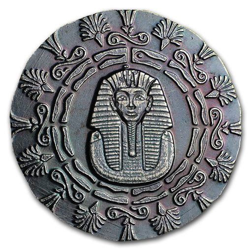 (New) King Tut 1/4 oz .999 Silver Antique Egyptian Relic Coin