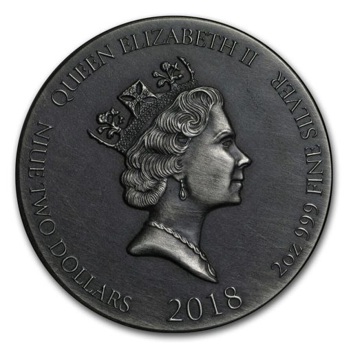 2018 (New) Bible Series Jesus Scourged 2 oz Silver 62.2g Coin - Image 2