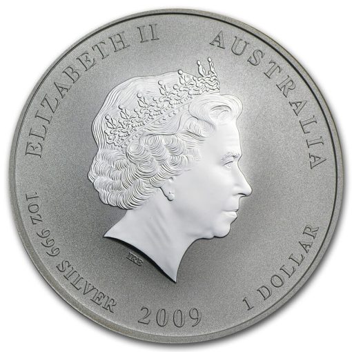 2009 (New) Australian Year of the Ox Lunar 1 oz Silver Coin - Image 2