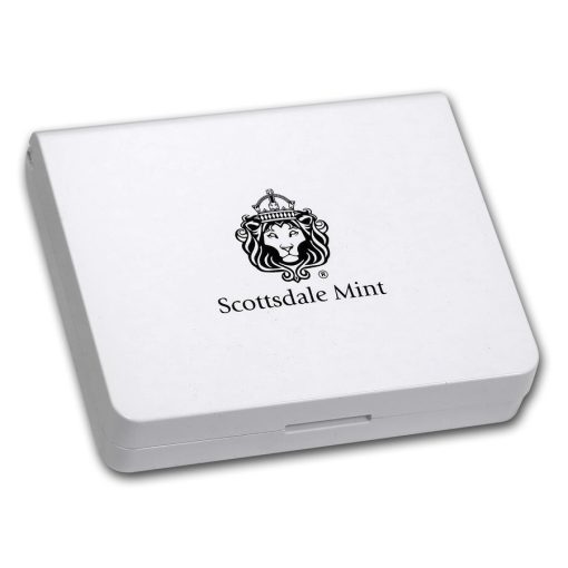 2017 (New) Republic of Ghana 1 oz Silver Color Proof Werewolf vs. The Count - Image 5