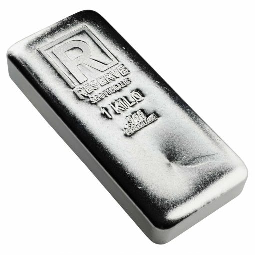 (New) 1 Kilogram .999 Pure Silver「 Reserve 」Scottsdale Ingot Bar・1 Bar - Image 3