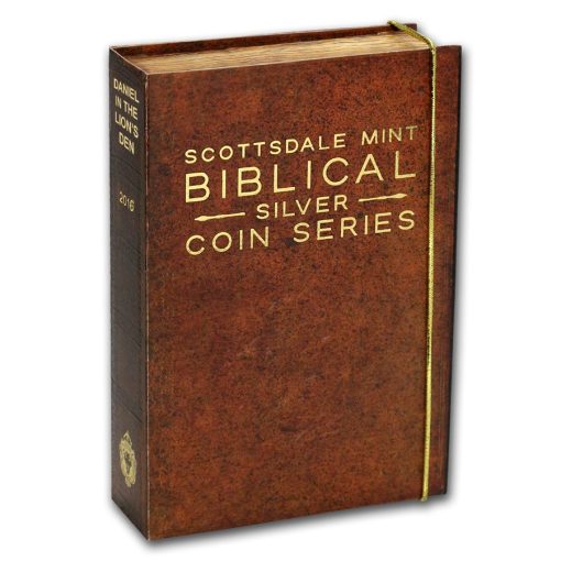 2016 (New) Bible Series Daniel in the Lions Den 2 oz Silver 62.2g Coin - Image 5