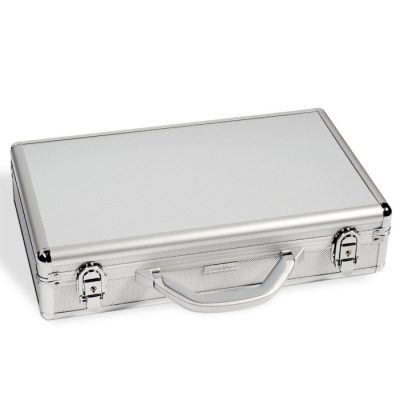 (New) High Quality Lighthouse Aluminum Case including 3 Velvet Trays