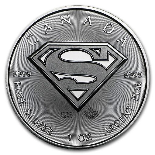 2016 (New) Canada $5 Superman 1 oz Silver 31.1g Coin